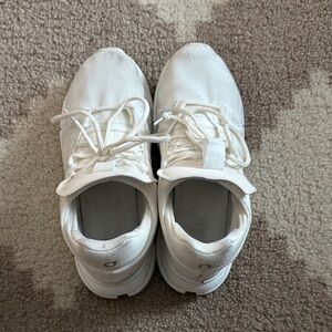 Women's White Athletic Running Shoes